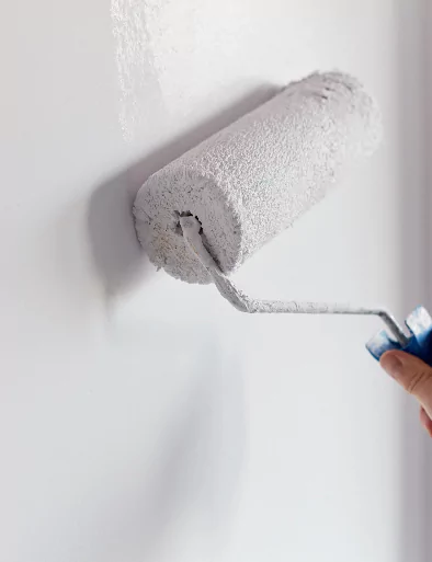 peinture de mur extérieur à Vouhe